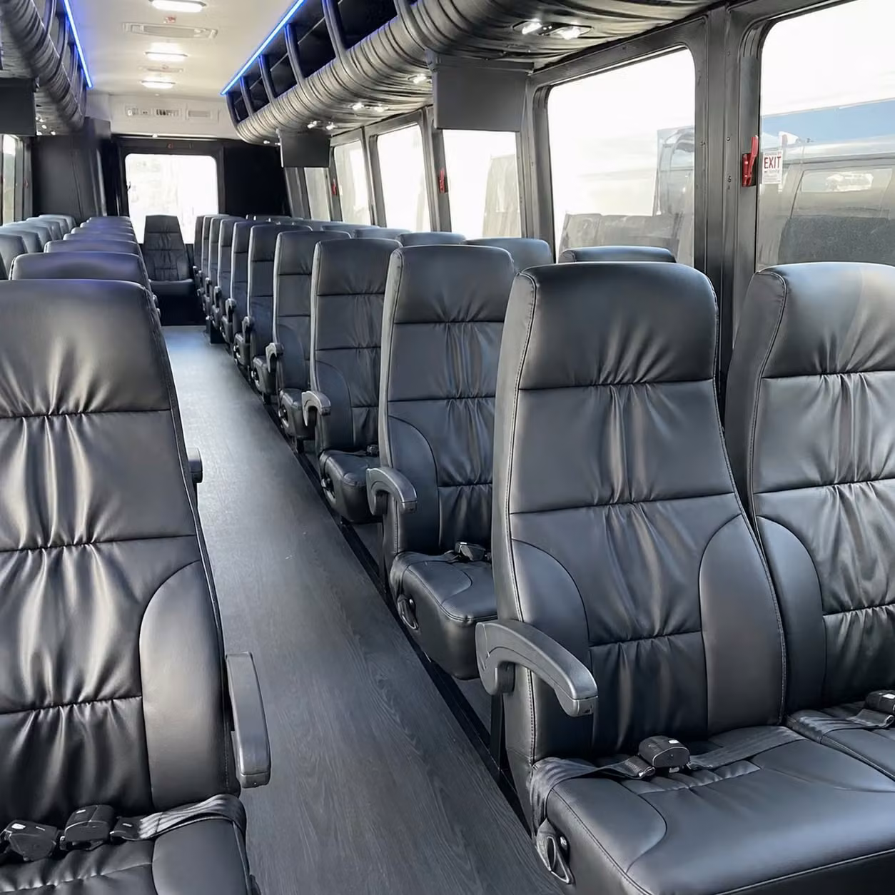 30 passenger minibus interior