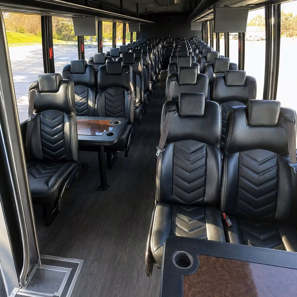 35 passenger minibus interior