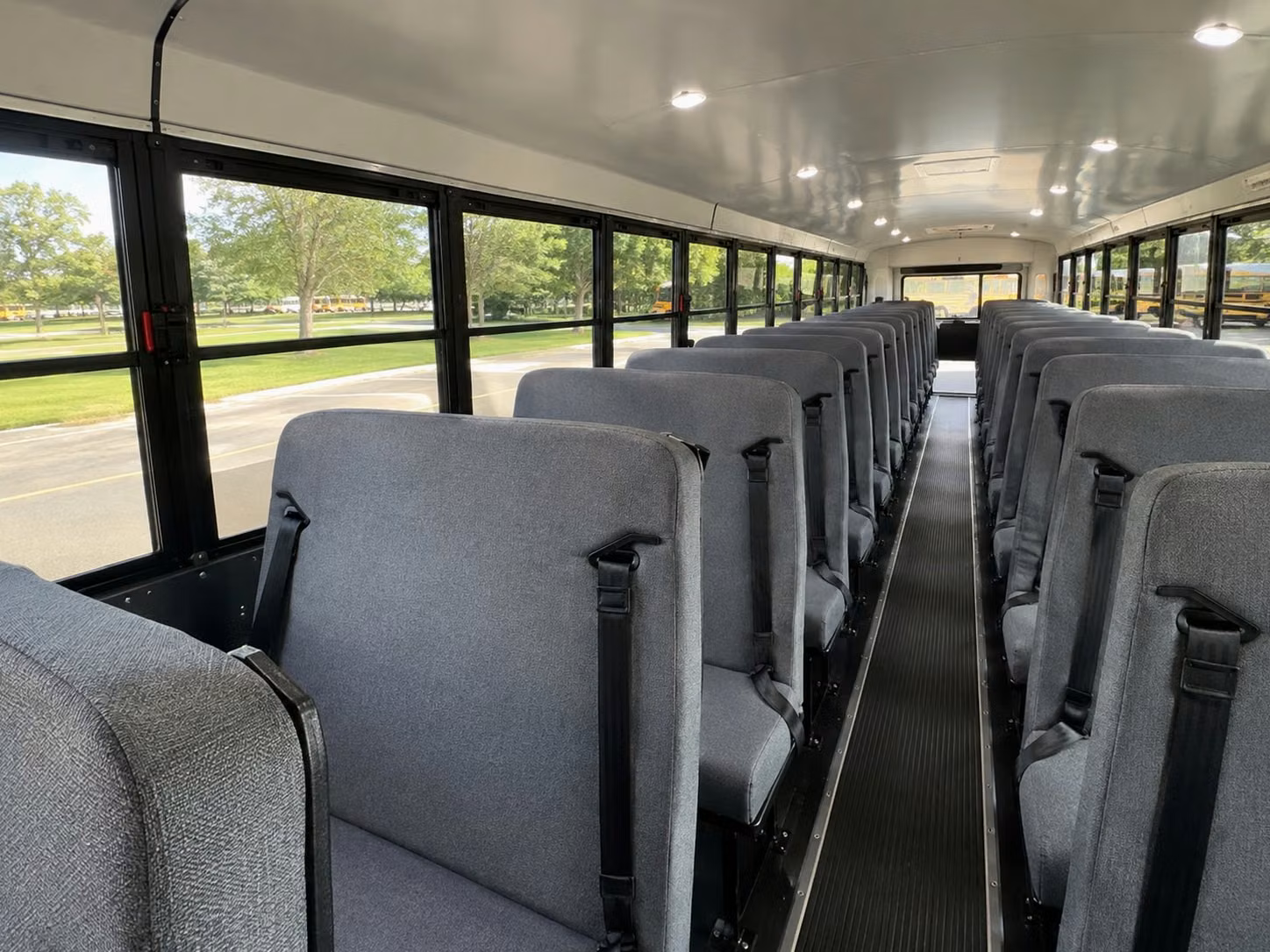 school bus interior