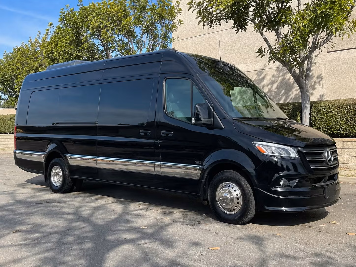 sprinter van with driver